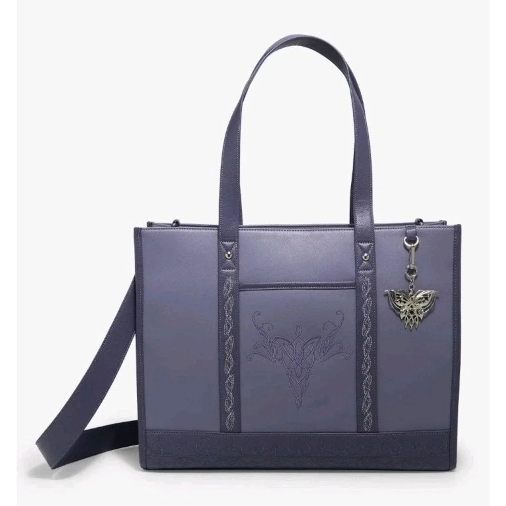 The Lord of The Rings Arwen Evenstar Embroidered Convertible Tote Crossbody Bag